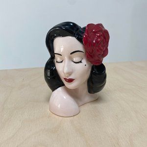 Authentic Rare Collectible Dita Von Teese Vase for Makeup Brushes, Flowers, Etc